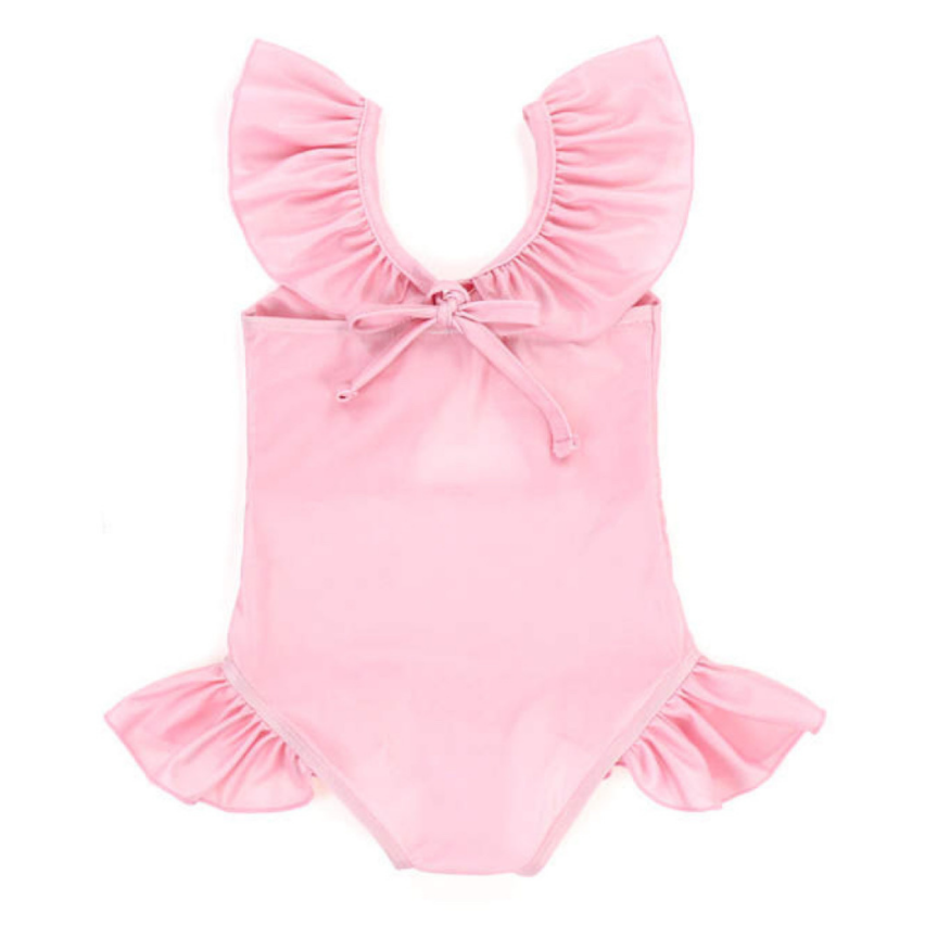 kids pink swimsuits