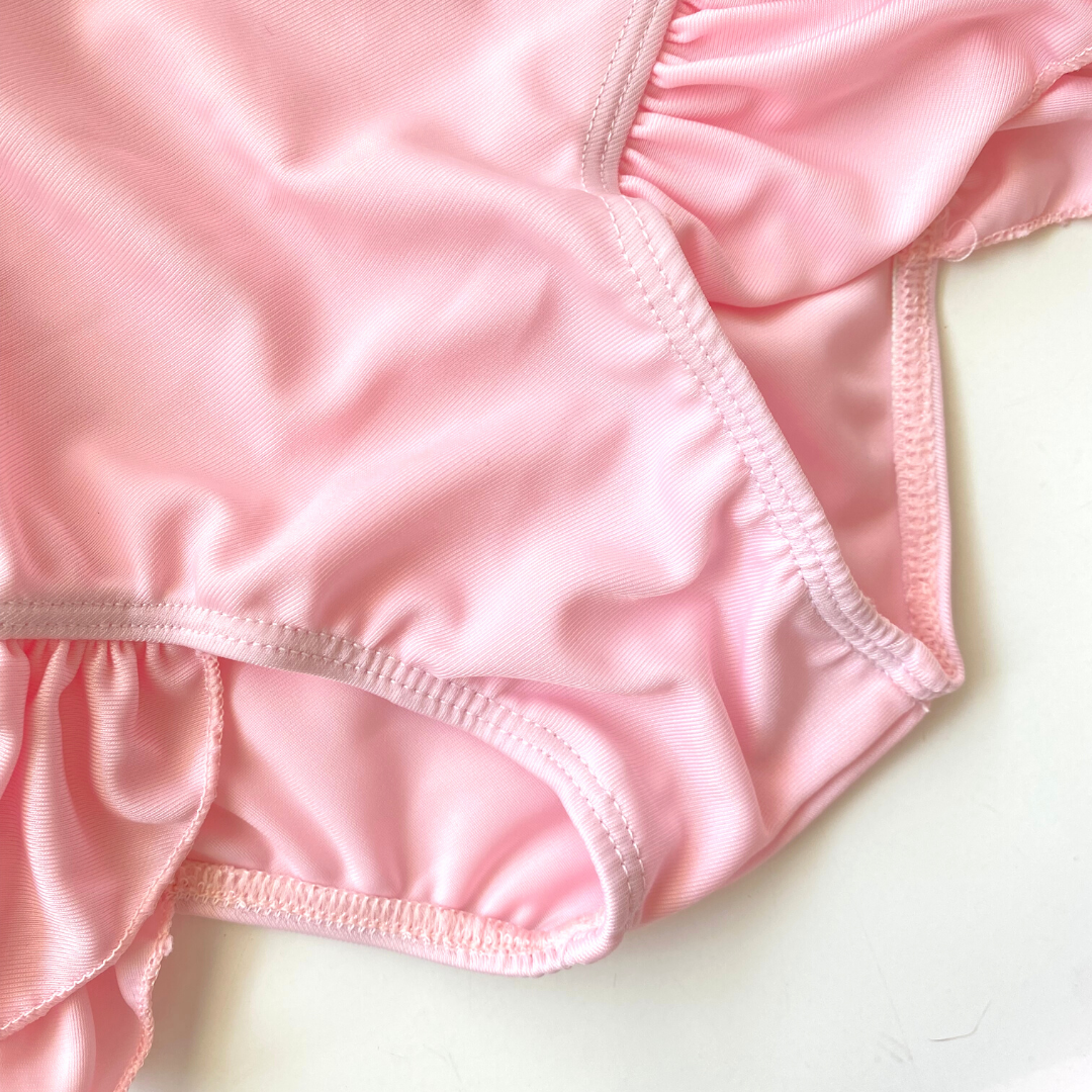 kids pink swimsuit